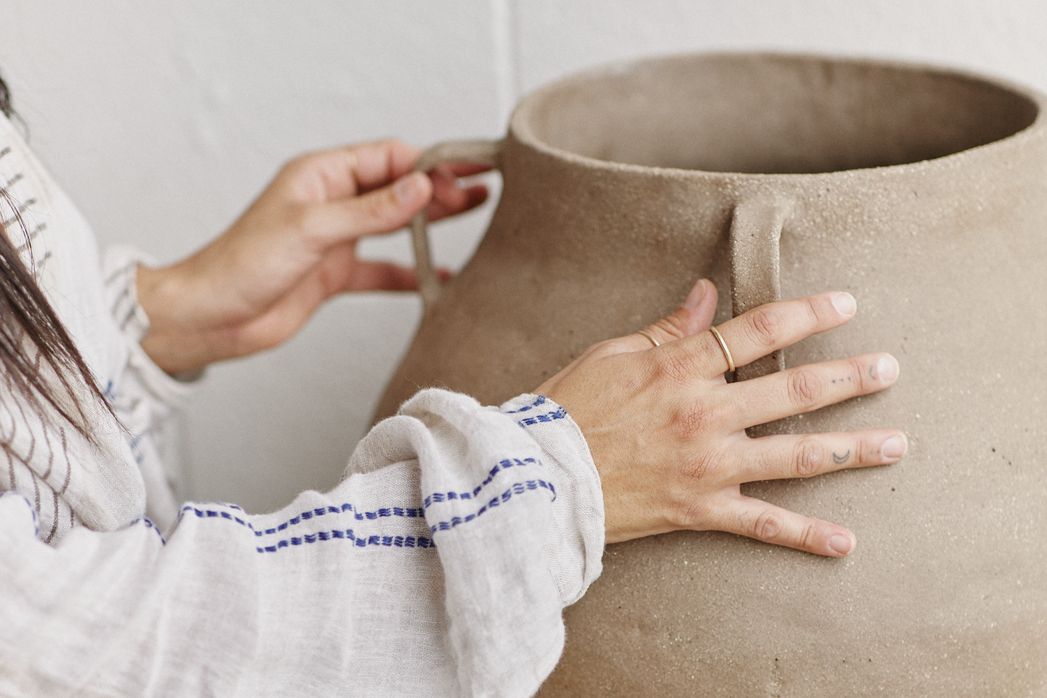 Meet Tash. Hand Building Pottery Teacher at Stone Studio
