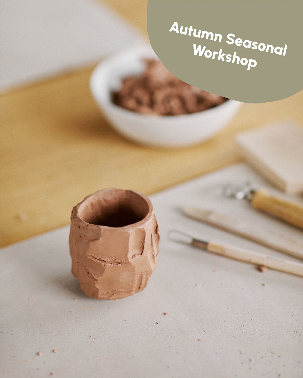 Pottery Class | Kurinuki Cups