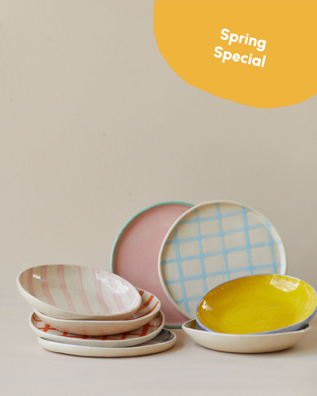 Make & Paint a Dinner Set! 4-Week Course