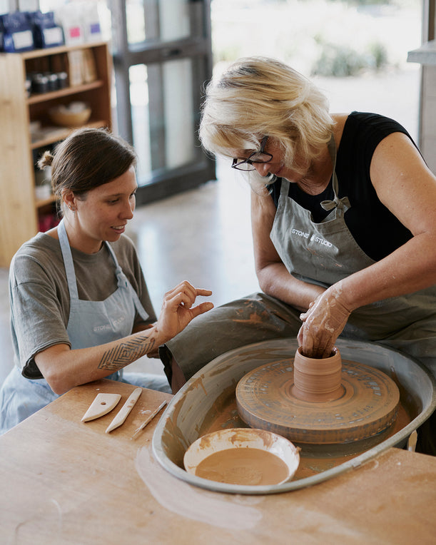 Introduction To Wheel Throwing | Beginner Pottery Class Gold Coast ...